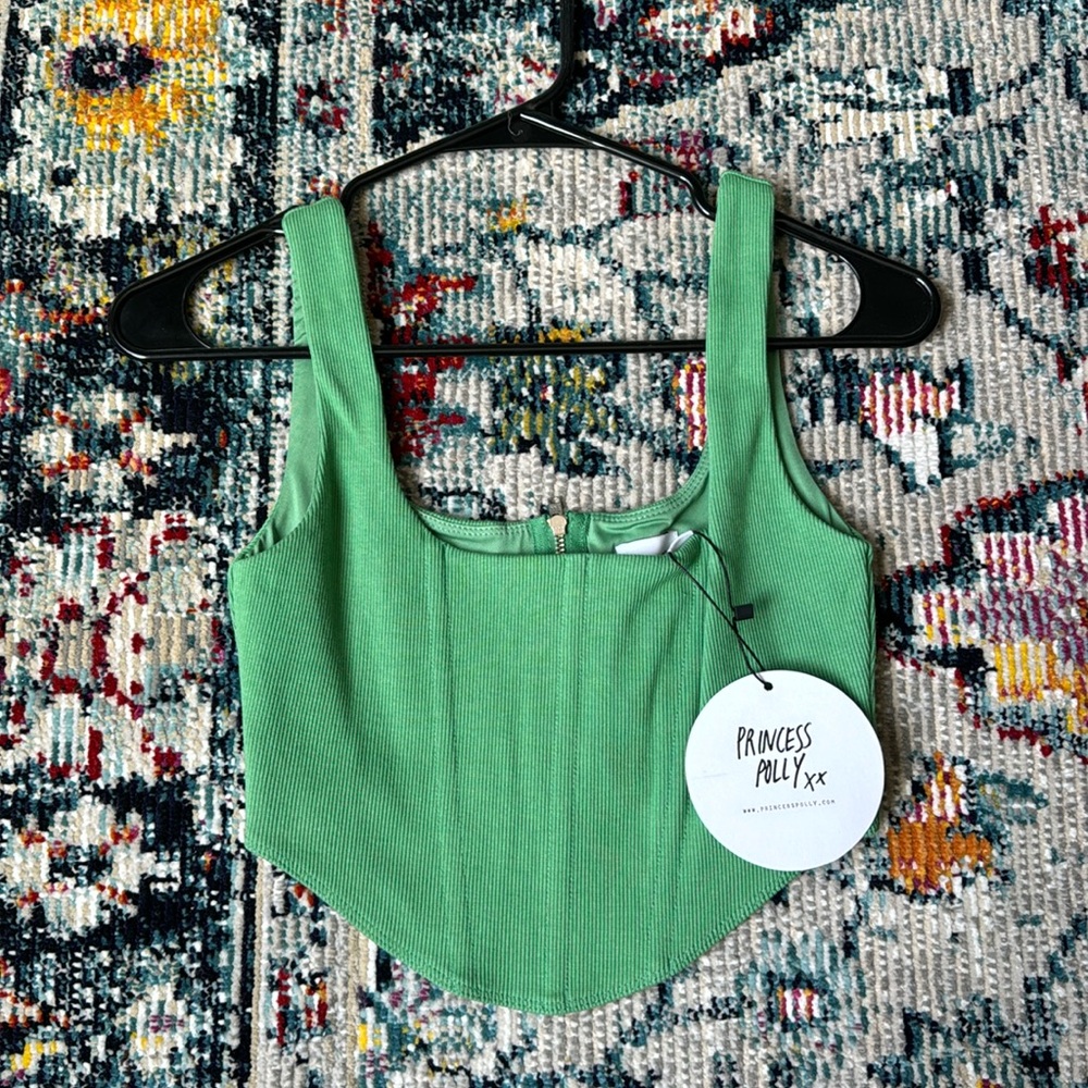 Kaeshia Rib Bustier Top